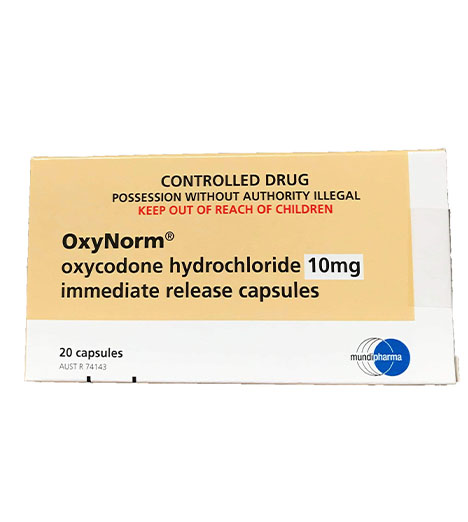 Buy OxyNorm 10mg Australia - Buy Oxynorm 20mg Australia
